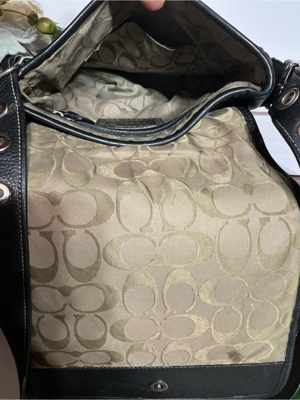 Vintage Coach Legacy Studio Flap Crossbody Bag Fair - Picture 5 of 5